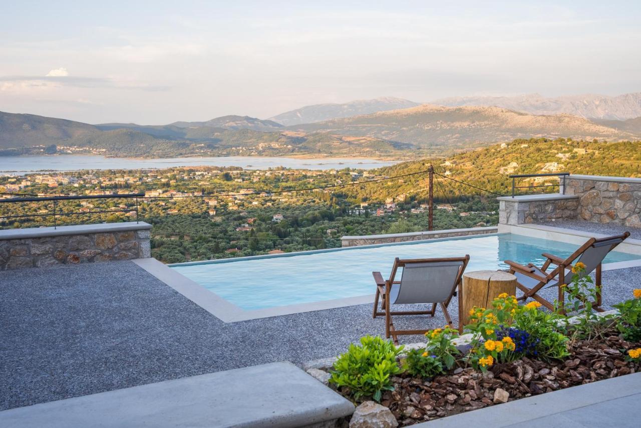 31 Blue Ionian Villas Apolpaina Экстерьер фото