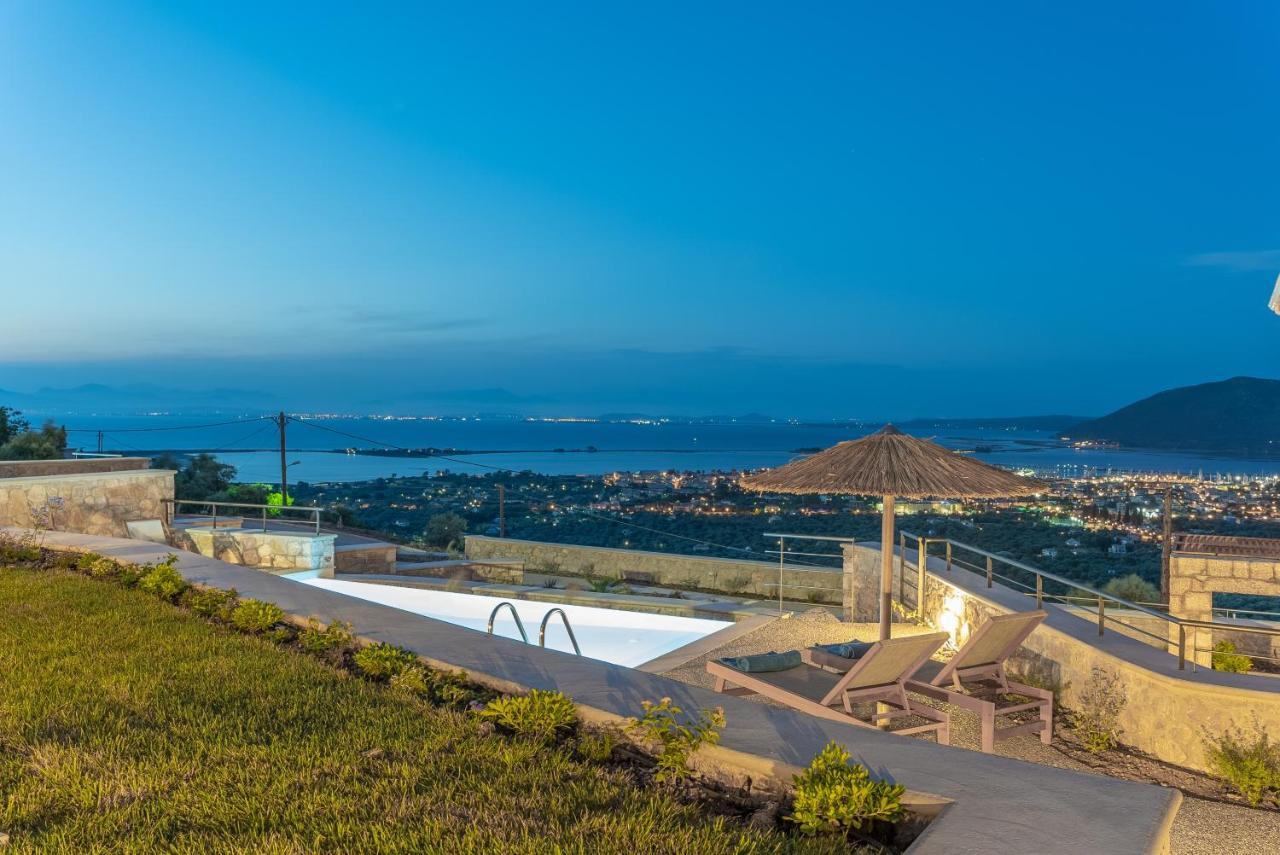 31 Blue Ionian Villas Apolpaina Экстерьер фото
