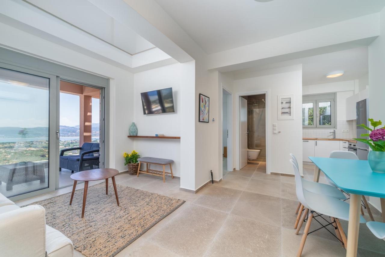 31 Blue Ionian Villas Apolpaina Экстерьер фото