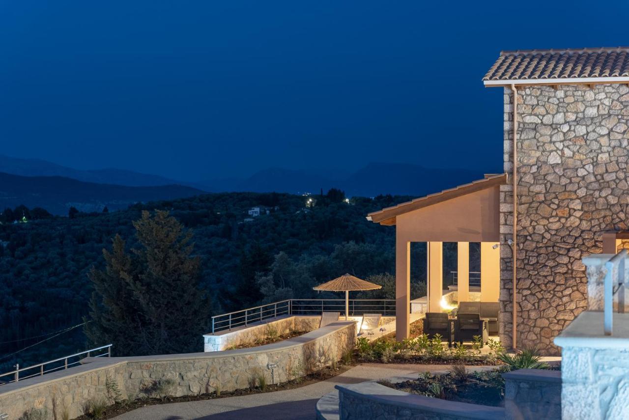 31 Blue Ionian Villas Apolpaina Экстерьер фото