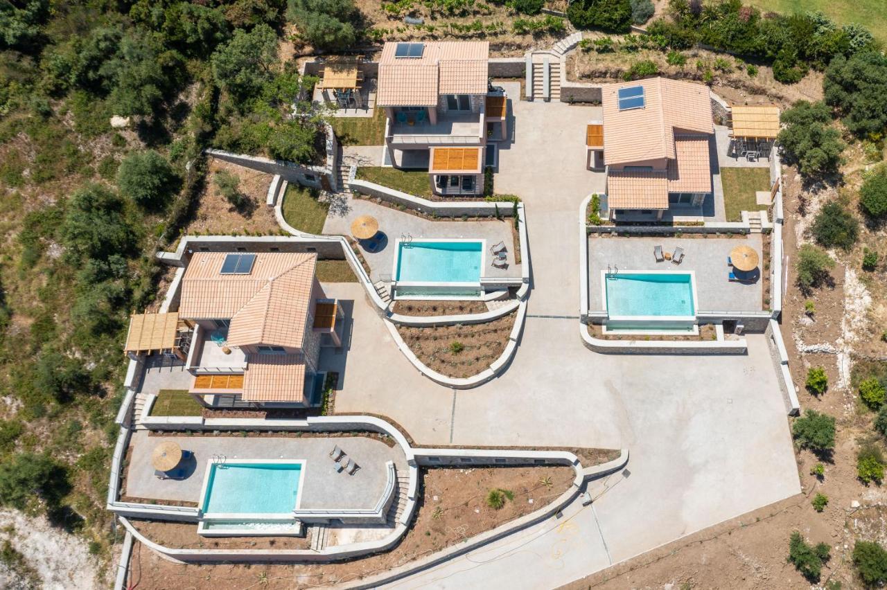 31 Blue Ionian Villas Apolpaina Экстерьер фото