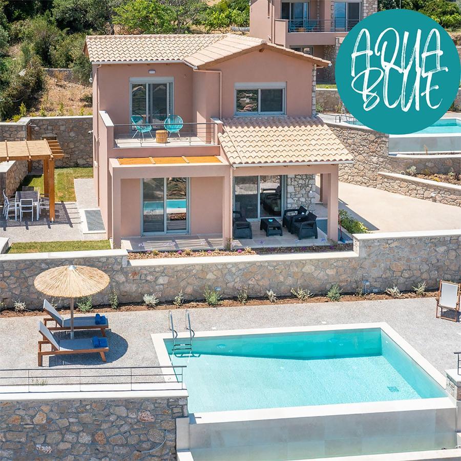 31 Blue Ionian Villas Apolpaina Экстерьер фото