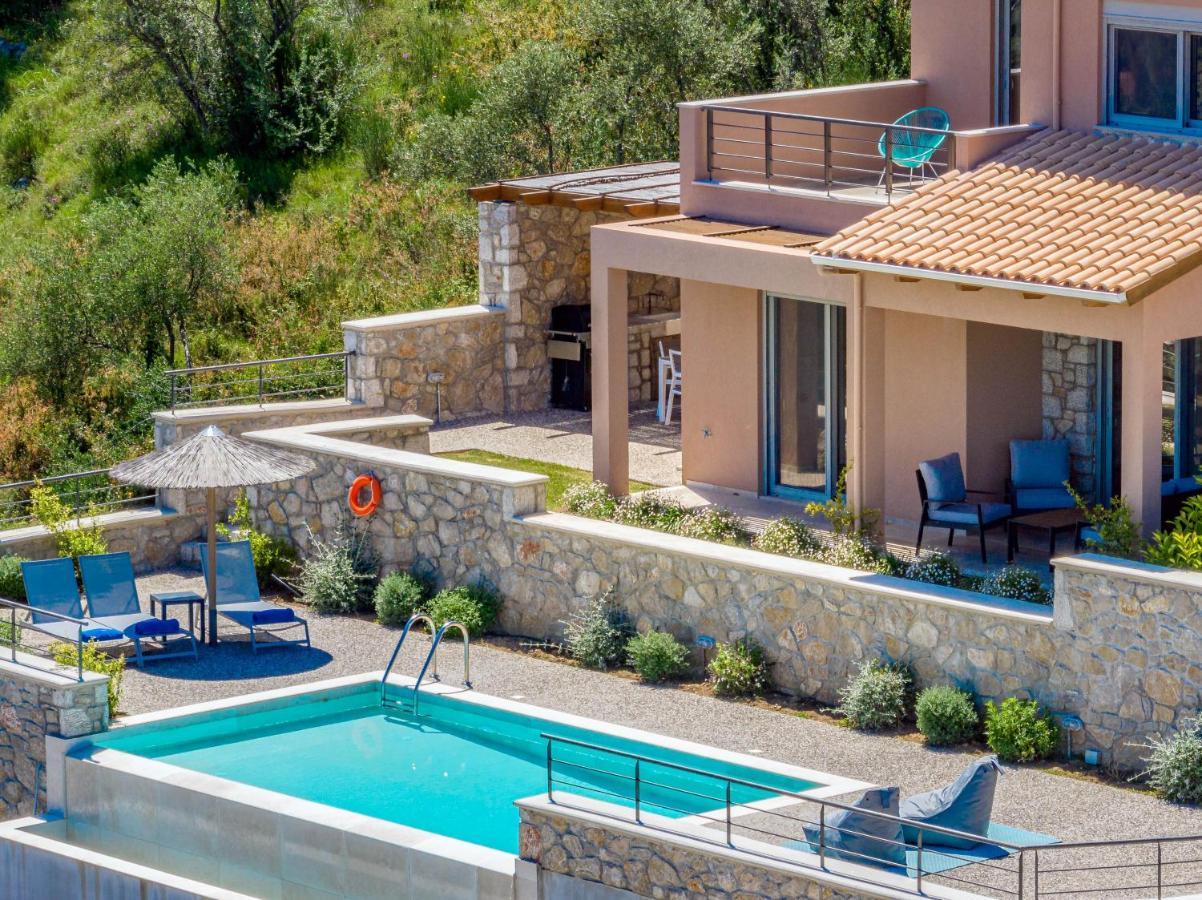 31 Blue Ionian Villas Apolpaina Экстерьер фото