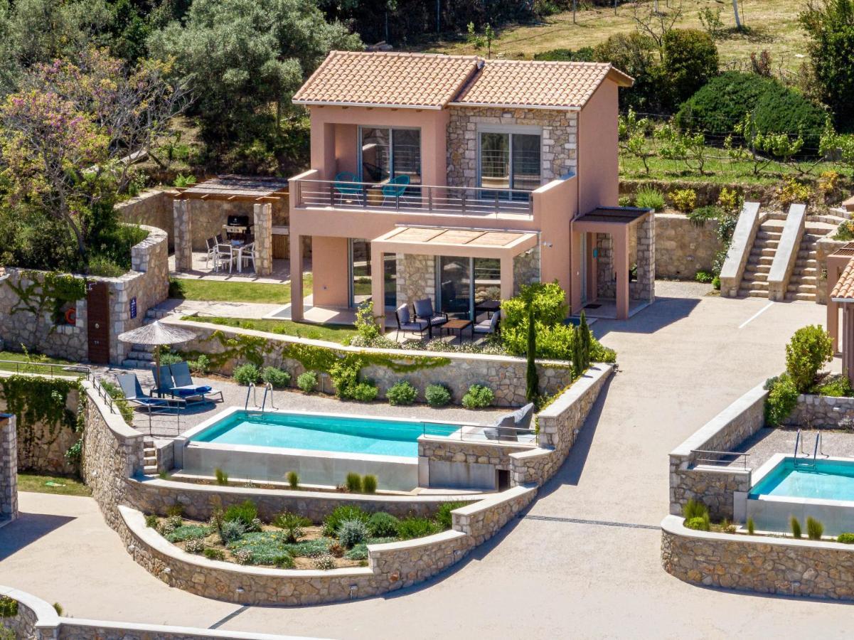 31 Blue Ionian Villas Apolpaina Экстерьер фото