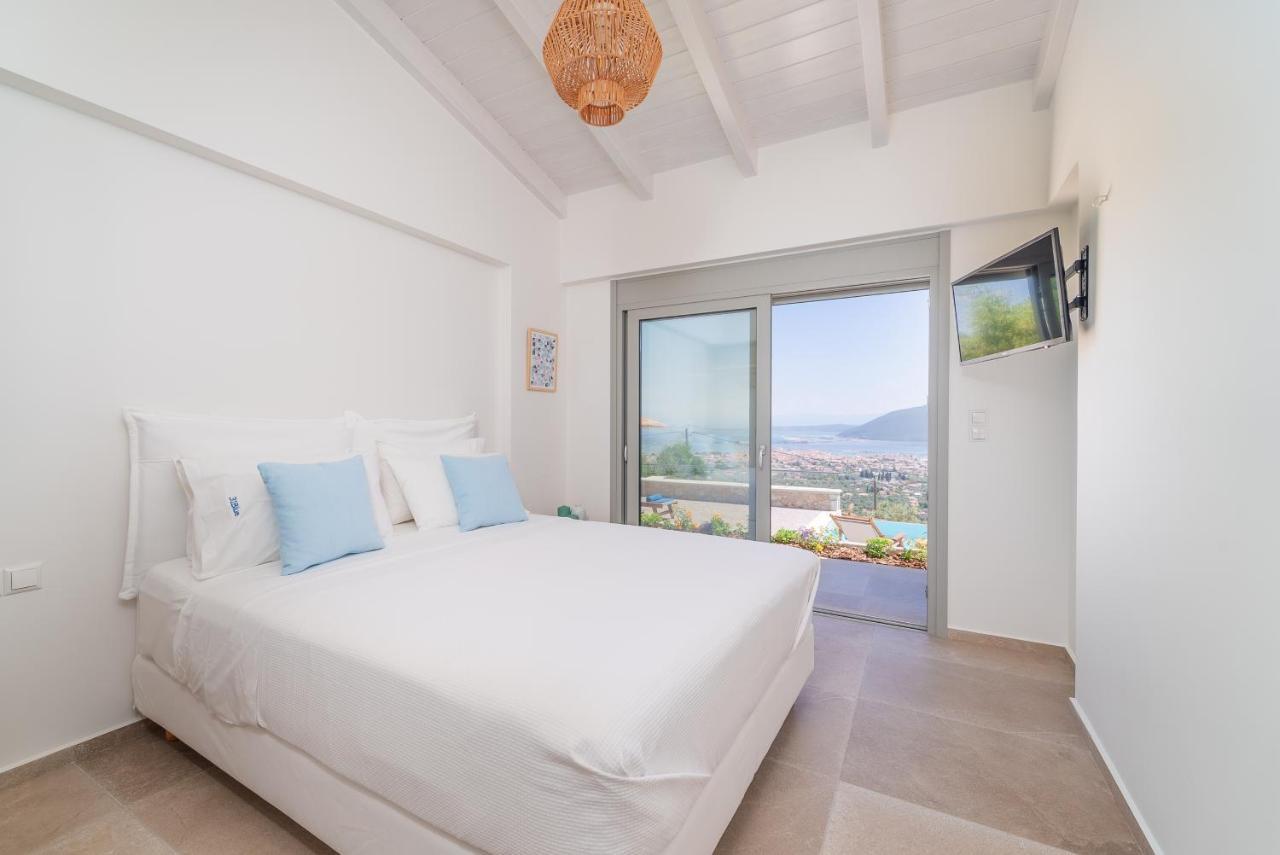 31 Blue Ionian Villas Apolpaina Экстерьер фото