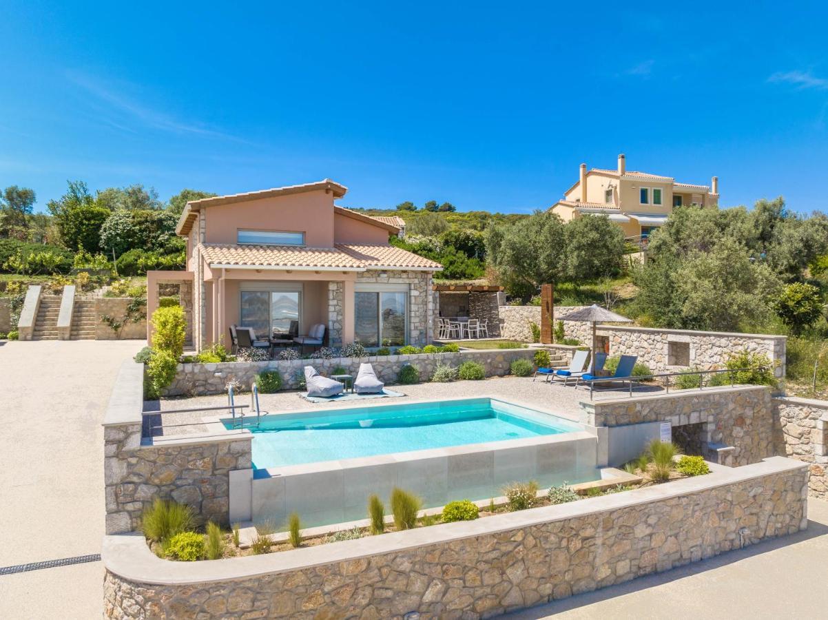 31 Blue Ionian Villas Apolpaina Экстерьер фото