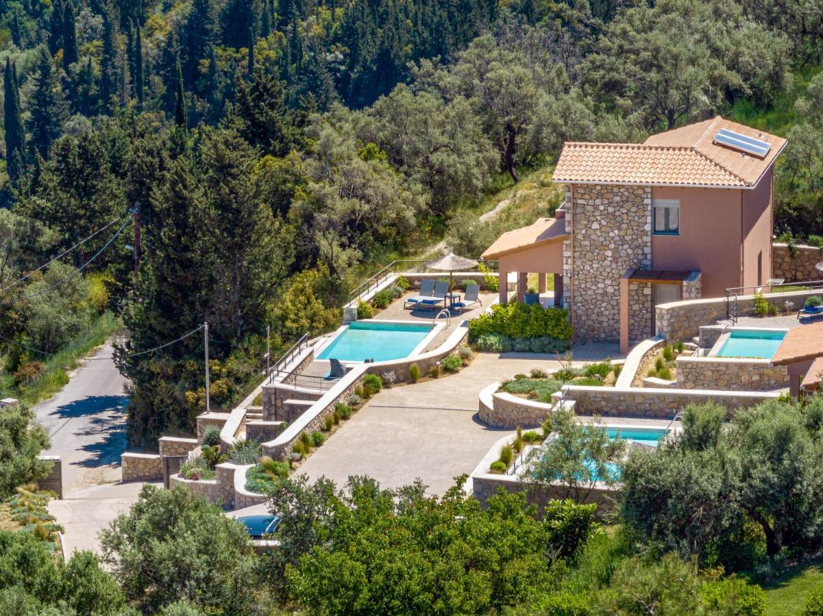 31 Blue Ionian Villas Apolpaina Экстерьер фото