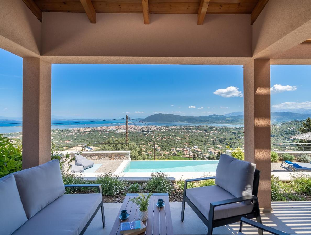 31 Blue Ionian Villas Apolpaina Экстерьер фото